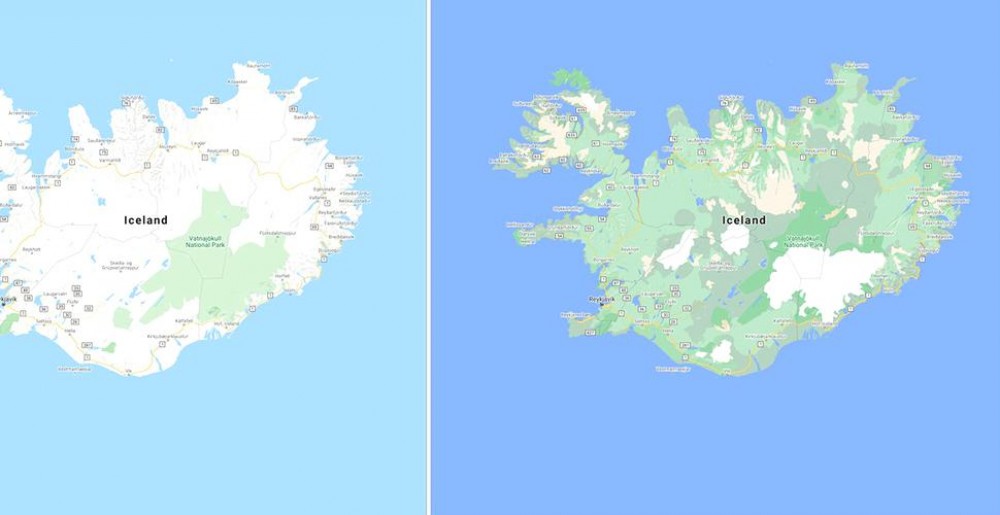Google actualizează hărțile Google Maps cu o nouă grafică